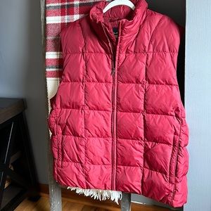 Eddie Bauer Goose Down Quilted Vest-Men’s XL